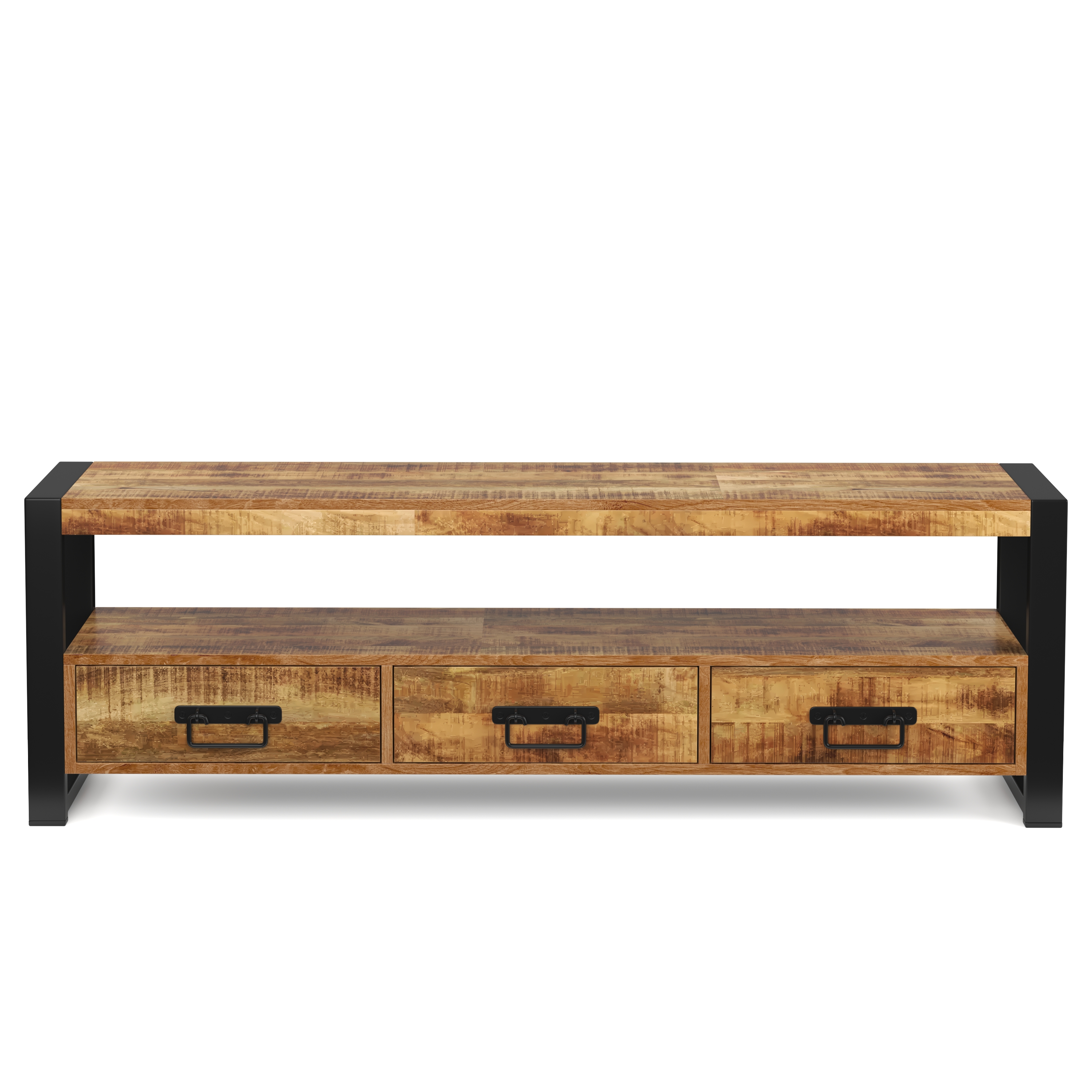 TV Möbel Holz Vintage DUSTIN