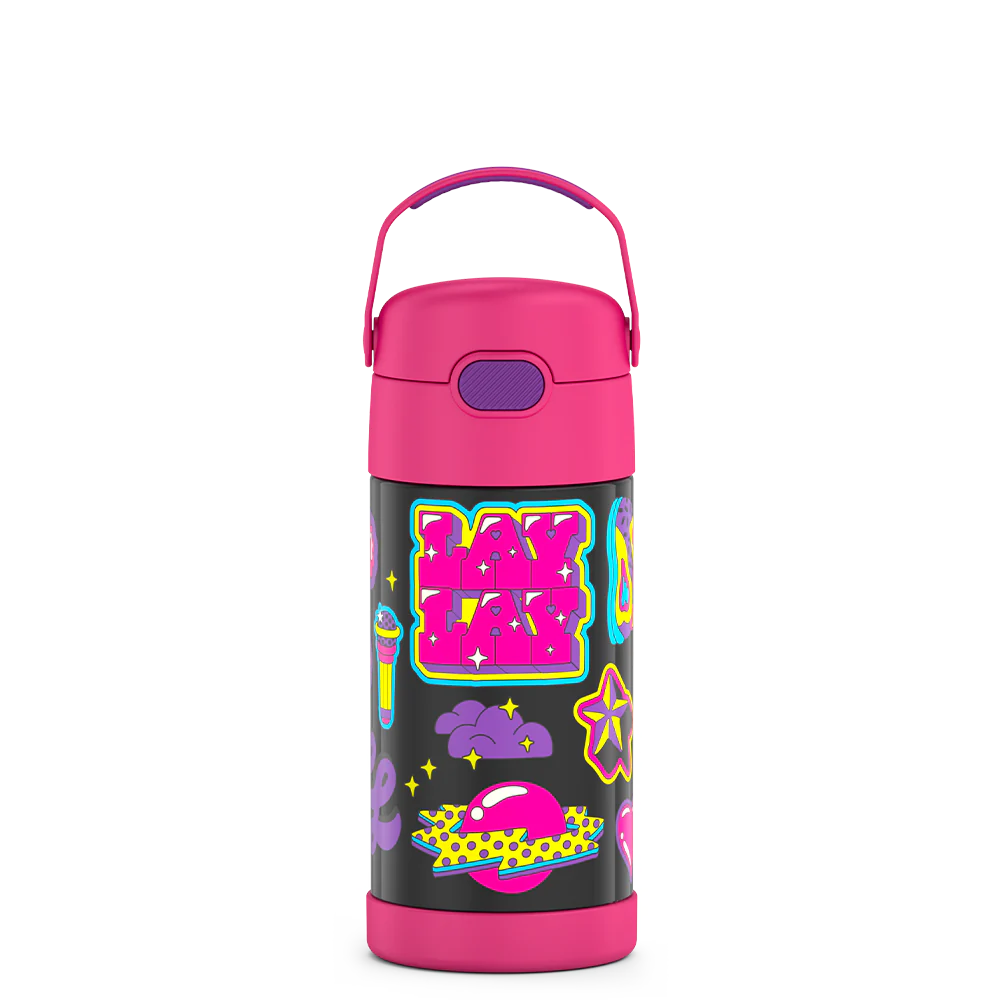 12oz FUNTAINER® WATER BOTTLE THAT GIRL LAY LAY