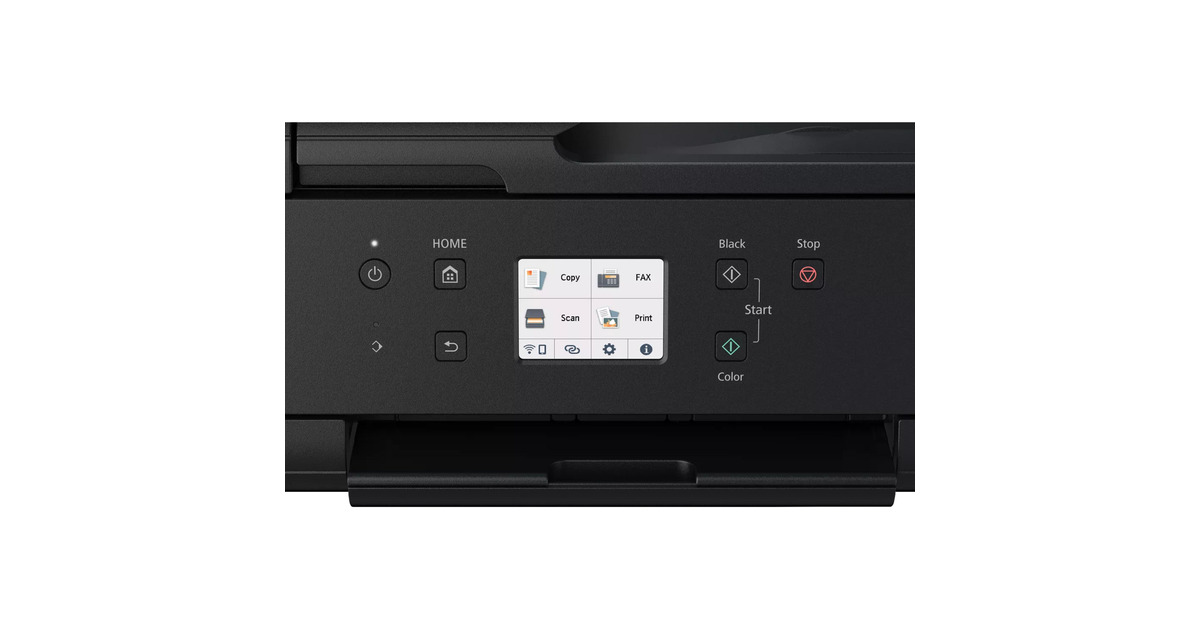 CanonCanon PIXMA TR7650 all-in-one inkjetprinter met faxfunctie  (Zwart, USB, Wi-Fi, Kopie, Scan, Fax)