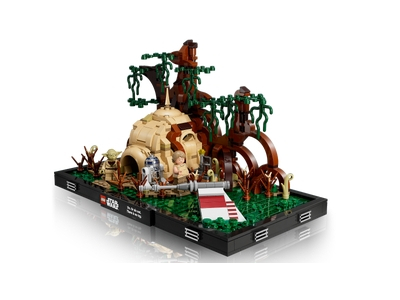 LEGO Jedi™ training op Dagobah™ diorama (75330)