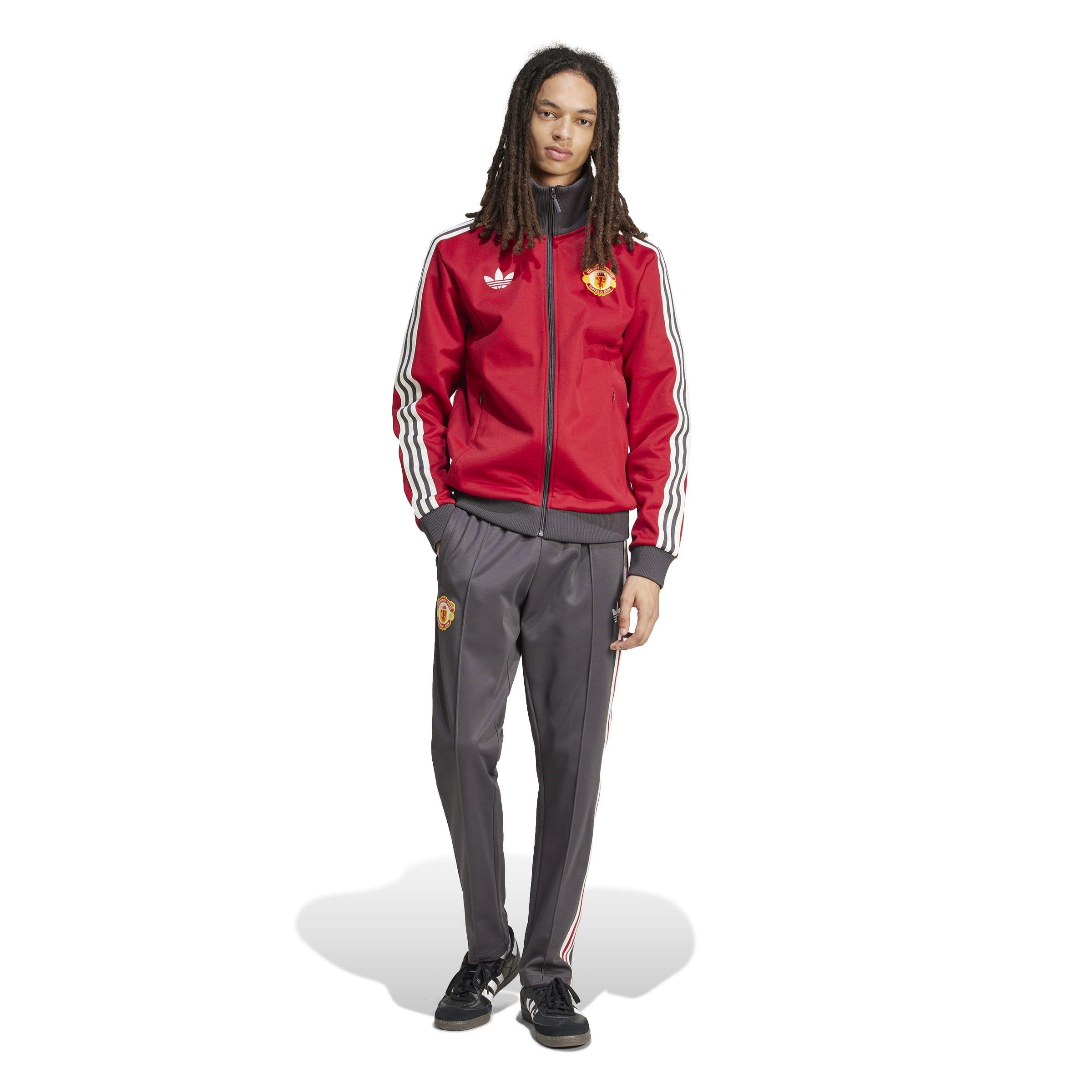adidas Originals Manchester United Beckenbauer Track Bottoms Adults