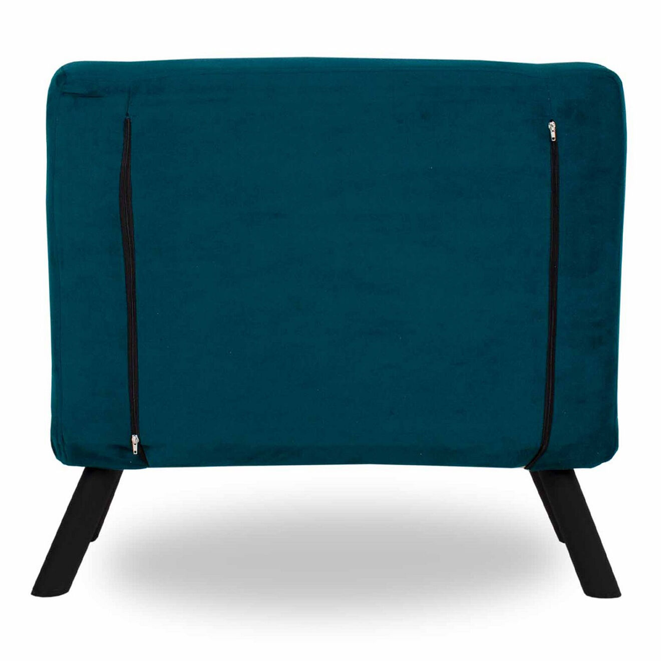 Atelier del Sofa Fauteuil convertible Sando vert pétrole - 60x50x42 cm