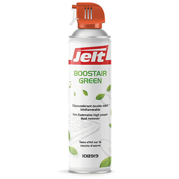 Dépoussiérant Boostair Green Jelt double débit, aérosol de 650 ml