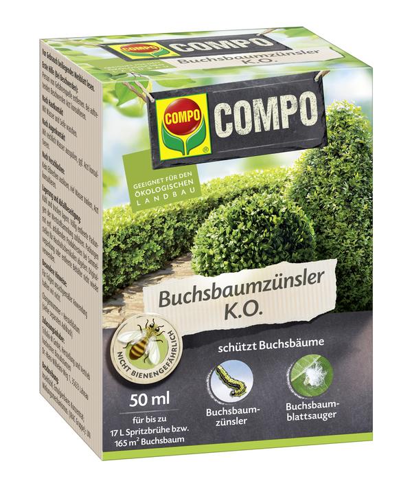 COMPO Buchsbaumzünsler K.O., flüssig, 50 ml