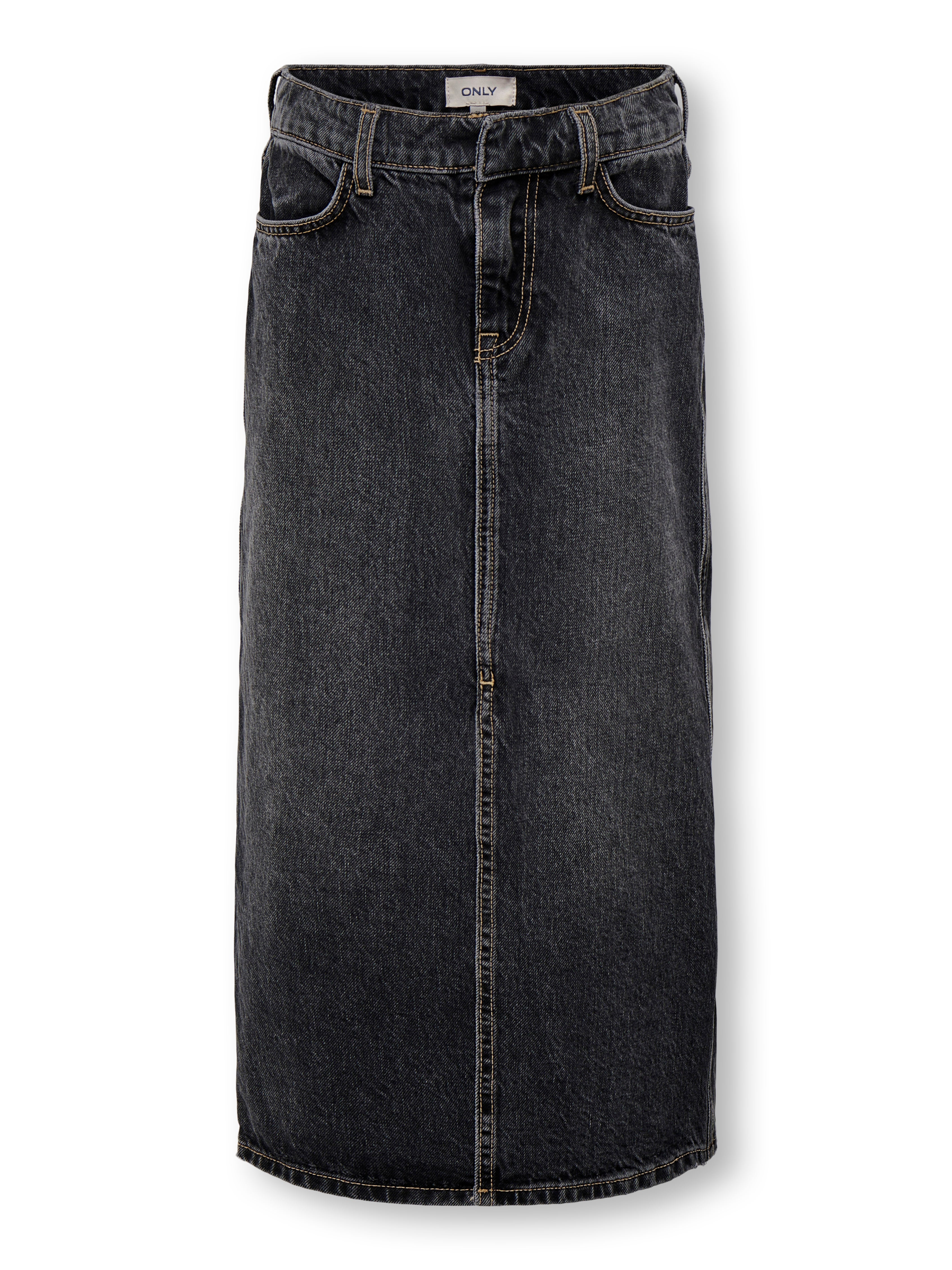 KOGCILLA Jeansrock Washed Black