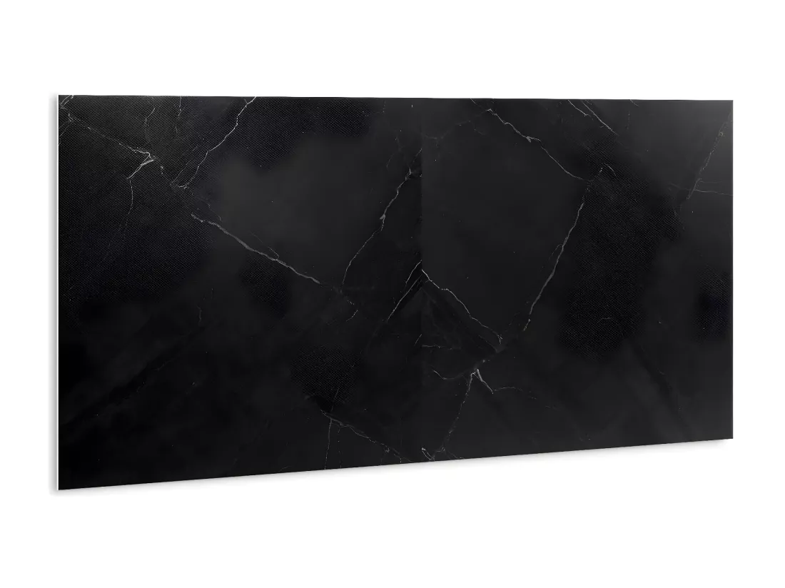 Panneaux muraux autocollants en vinyle imperméable - Marbre classique 100 x 50 cm