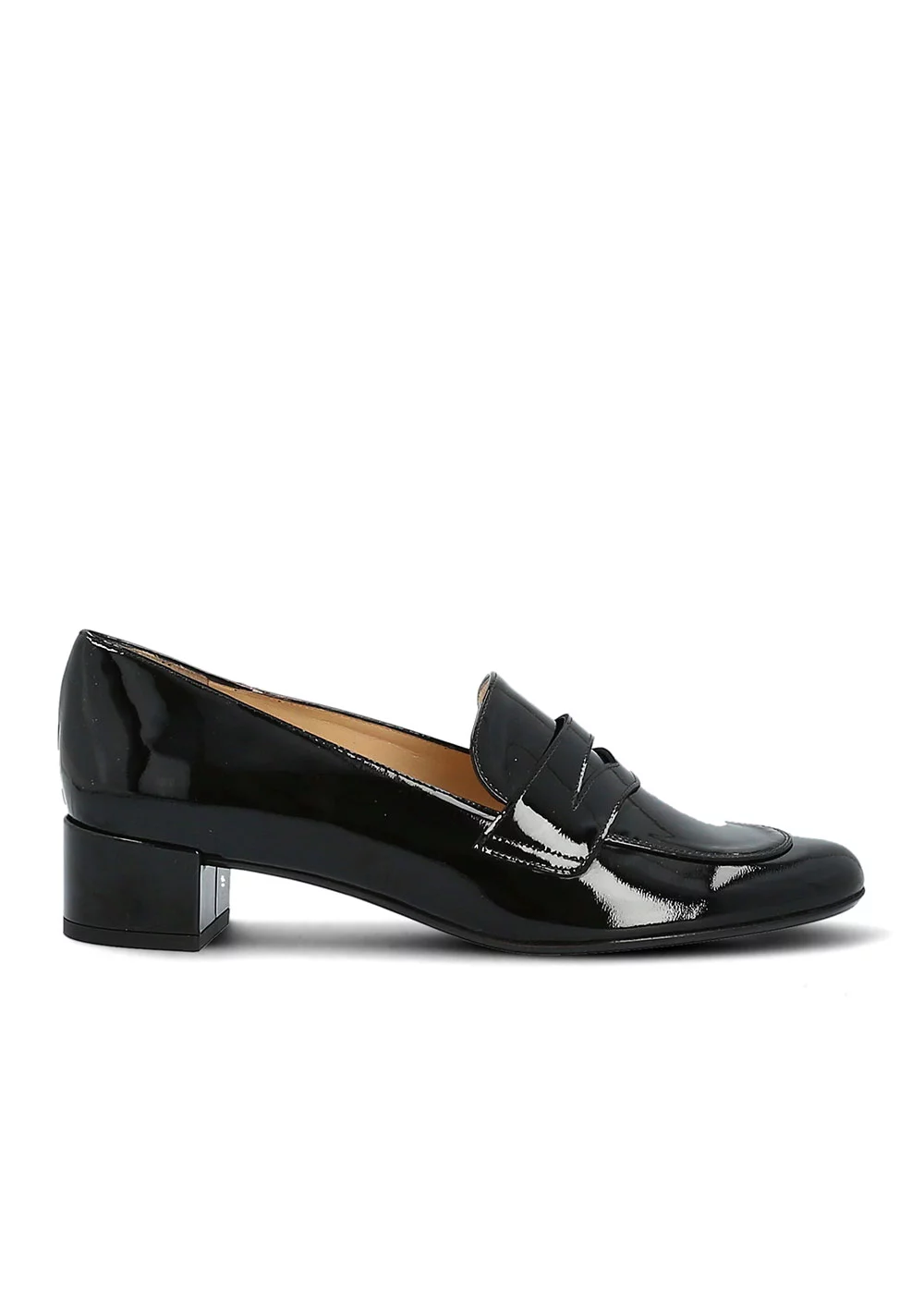 MOCASSIN IRIS VERNIS NOIR