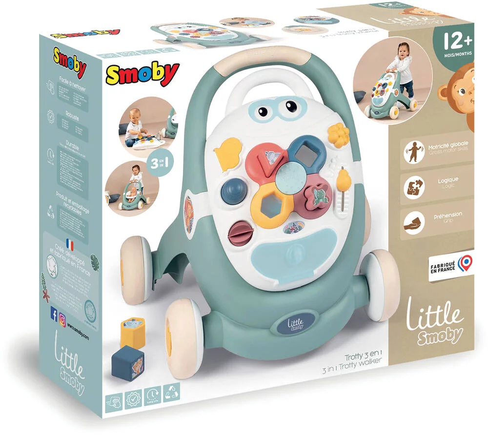 LITTLE SMOBY  TROTTY 3 EN 1