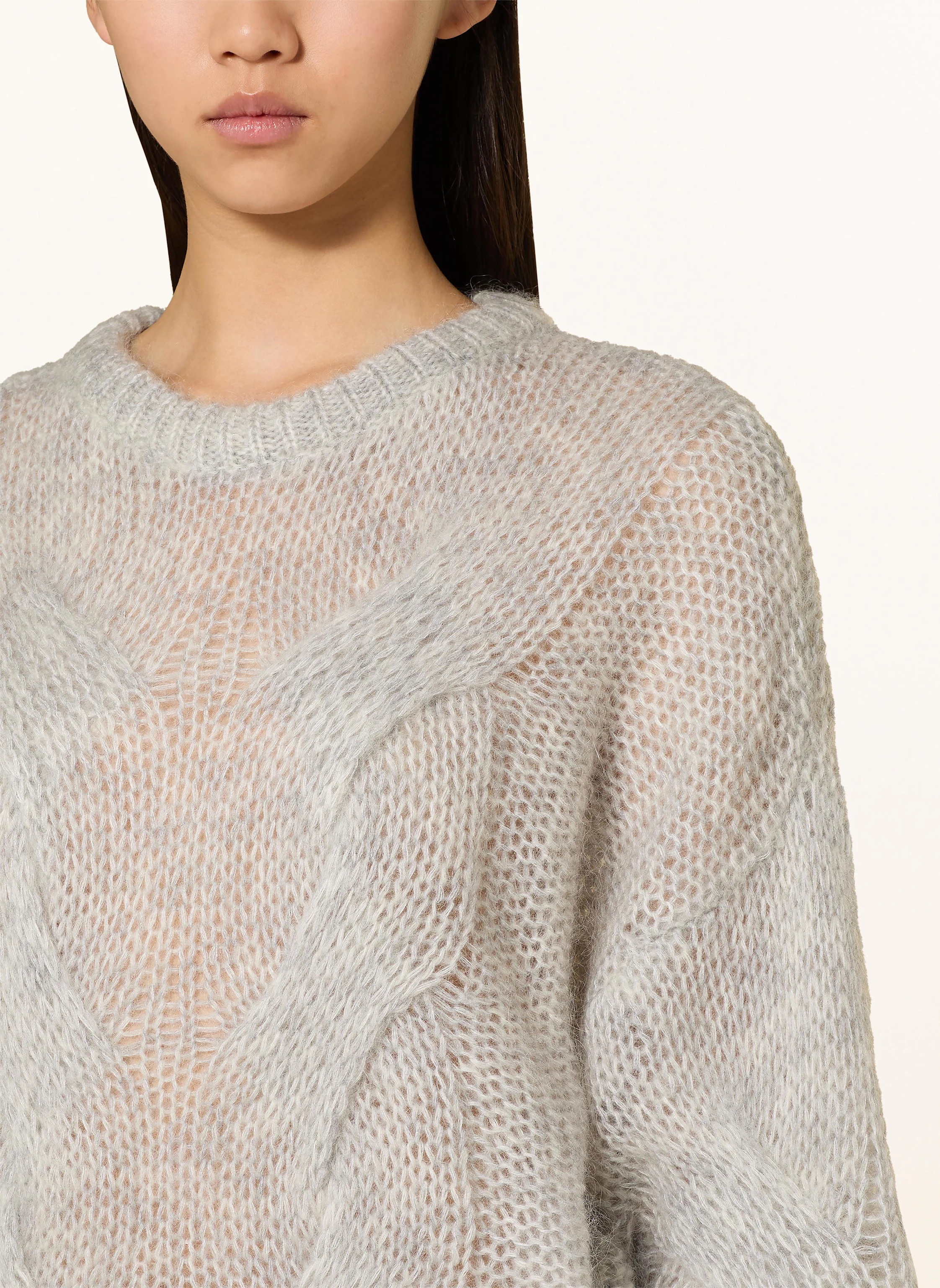 GESTUZ Pullover ZENIAGZ mit Mohair