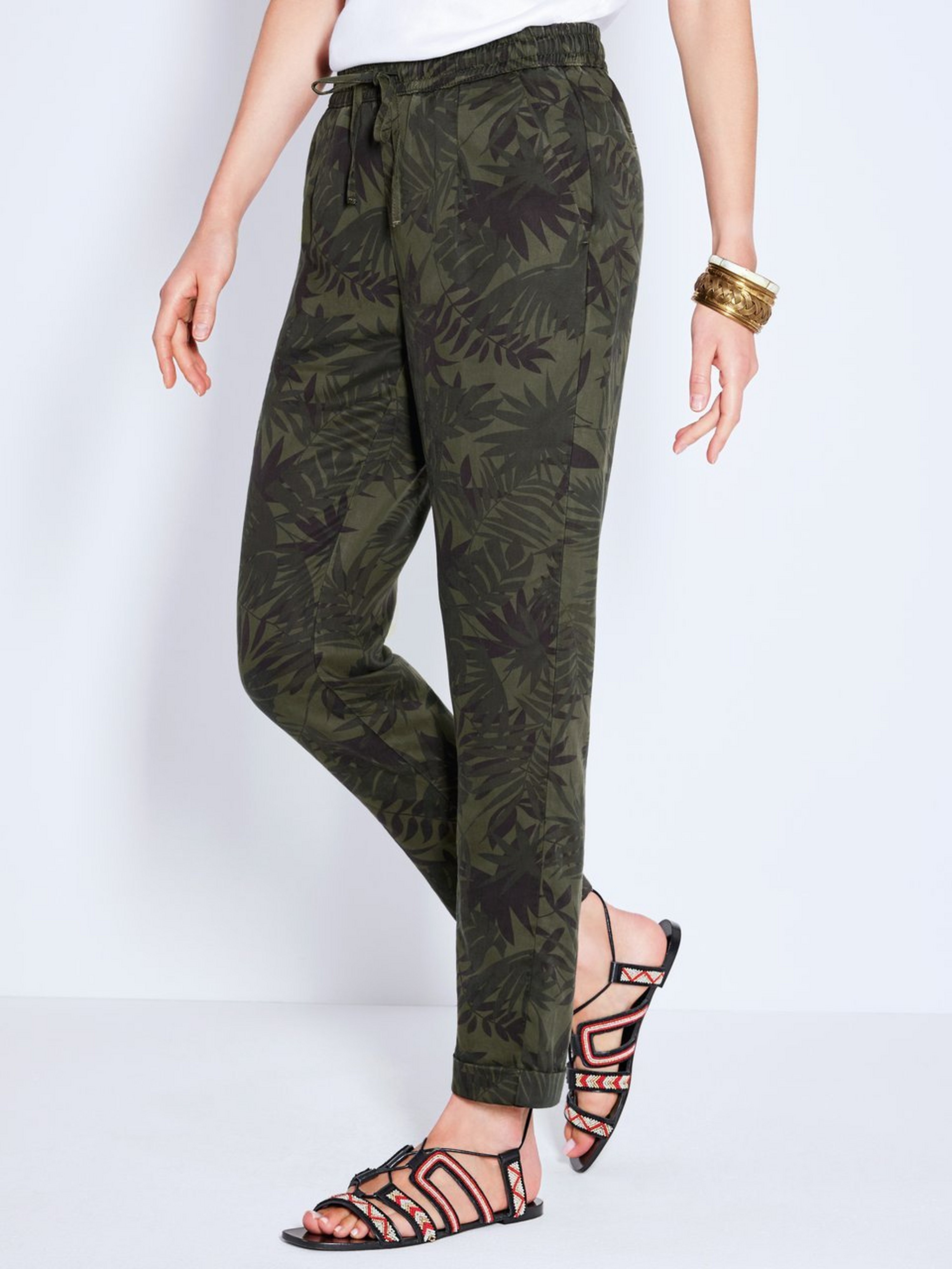 Knöchellange Hose Passform Cornelia