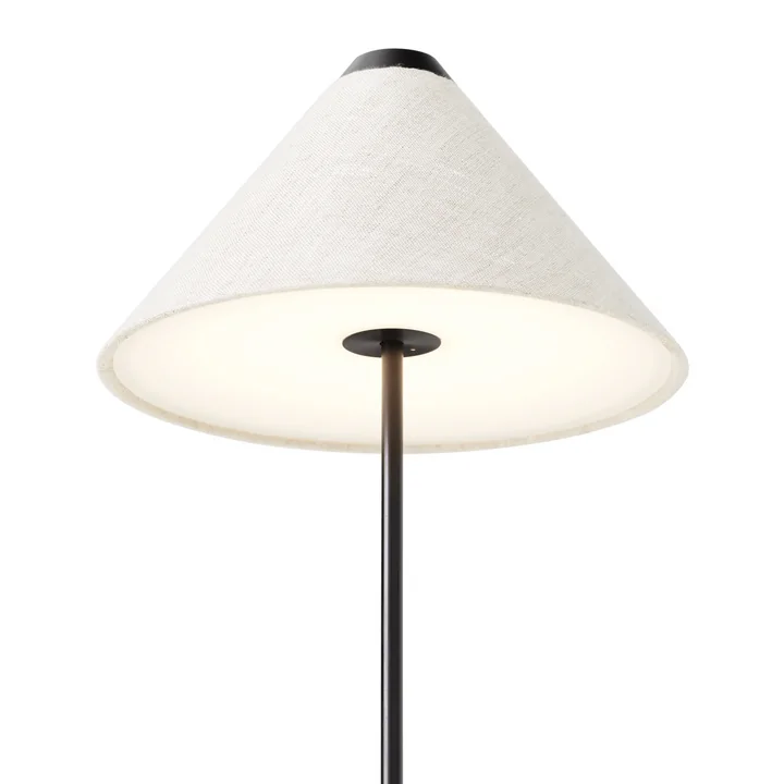 New Works - Brolly Portable LED Akku-Tischleuchte, leinen