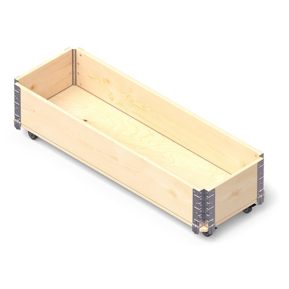PLANTEKASSE 120X40X19,5CM NATUR