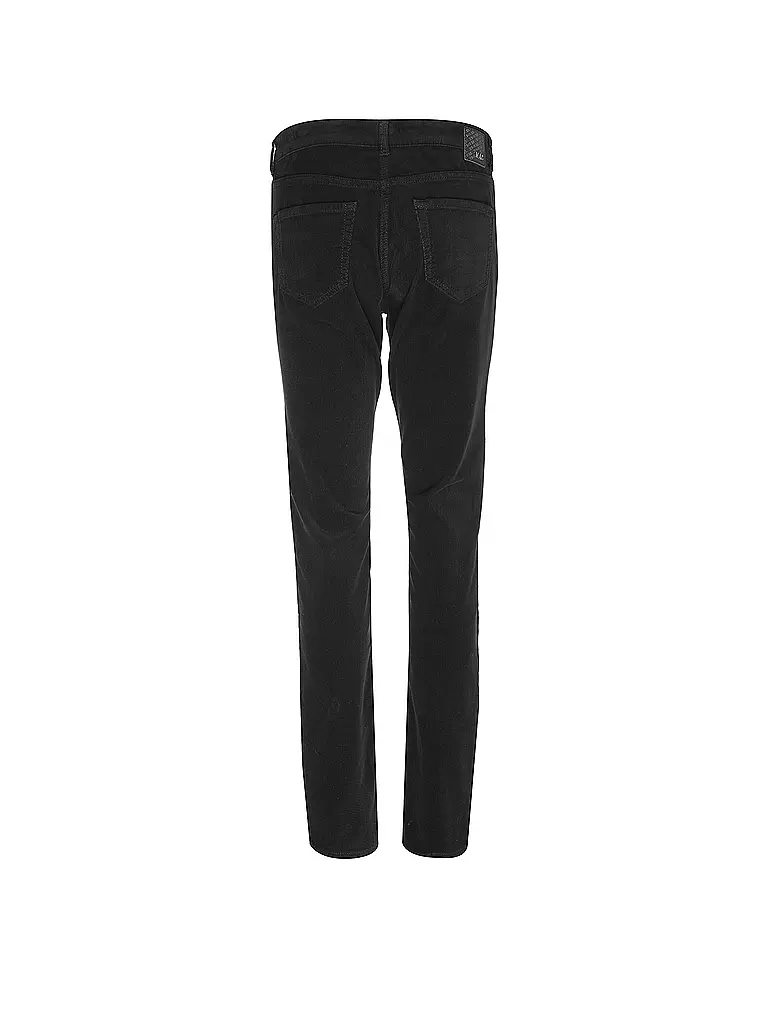 MAC Cordhose Slim Fit schwarz