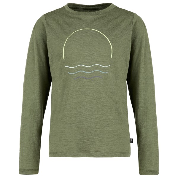 Stoic - Kid's Merino155 LaholmSt. Print L/S - Haut en mérinos