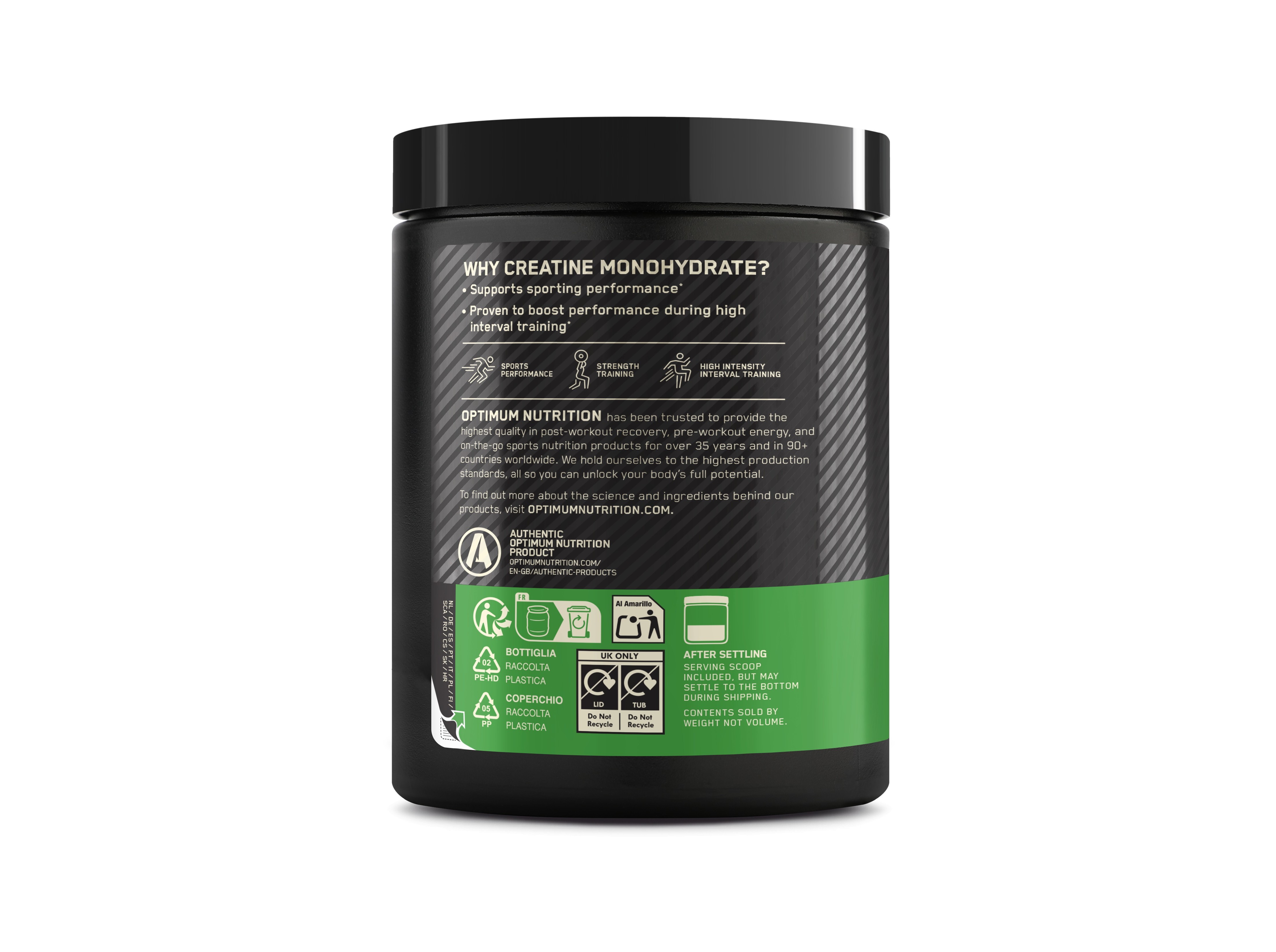 CREATINA MONOIDRATADA OPTIM NUT NEUTRO 317G