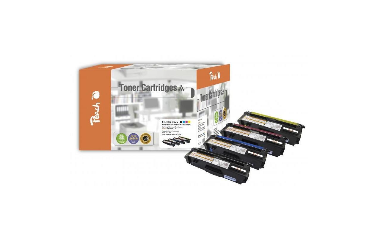 Tonerset Brother TN-325 BK, C, M, Y<br>Toner, mehrfarbig