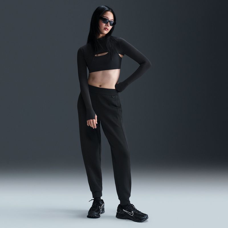 Nike - 24.7 ImpossiblySoft Dri-FIT - Joggingbroek - Bruin - Halfhoge Taille