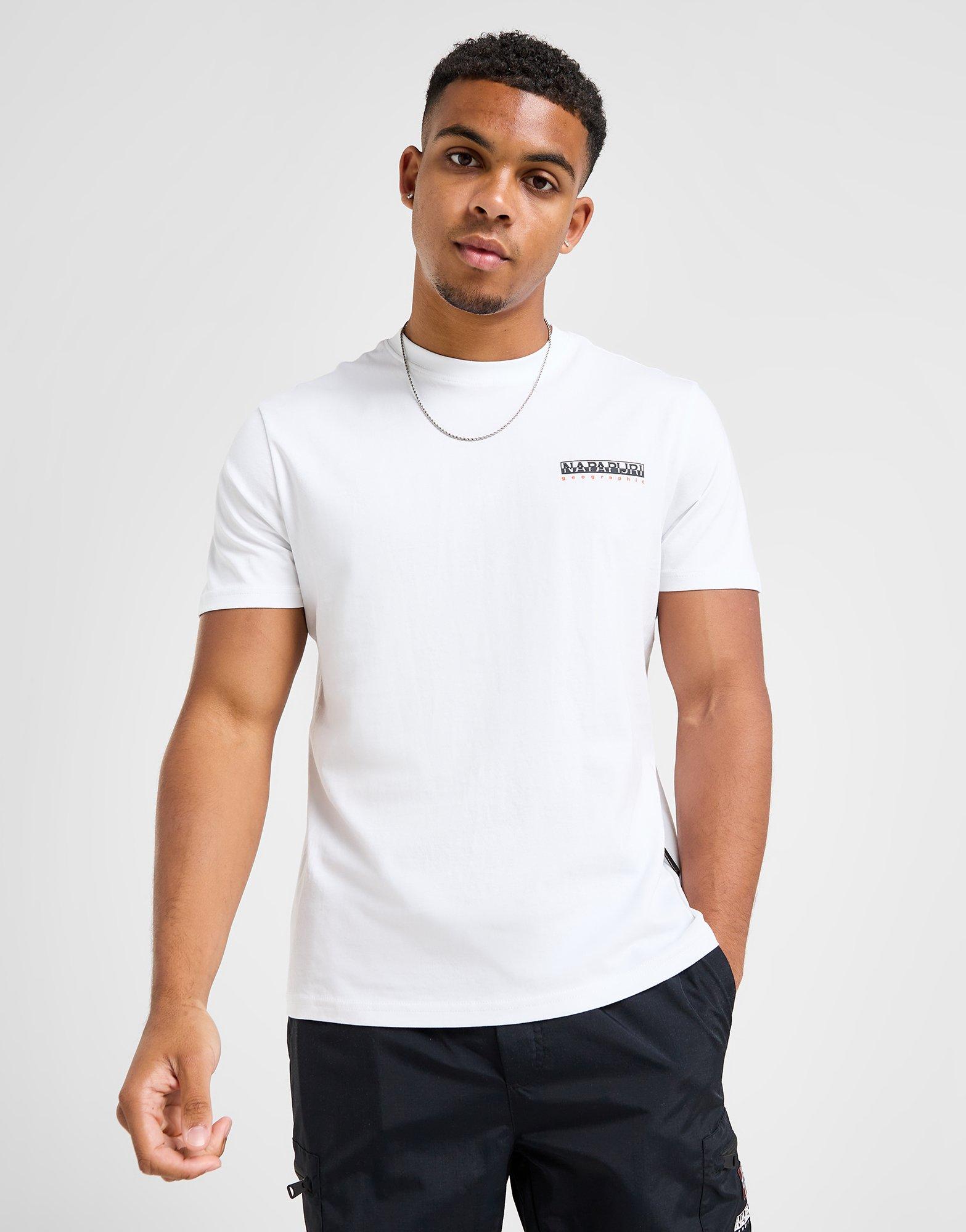 Napapijri T-shirt Photo Imprimé Dos Homme