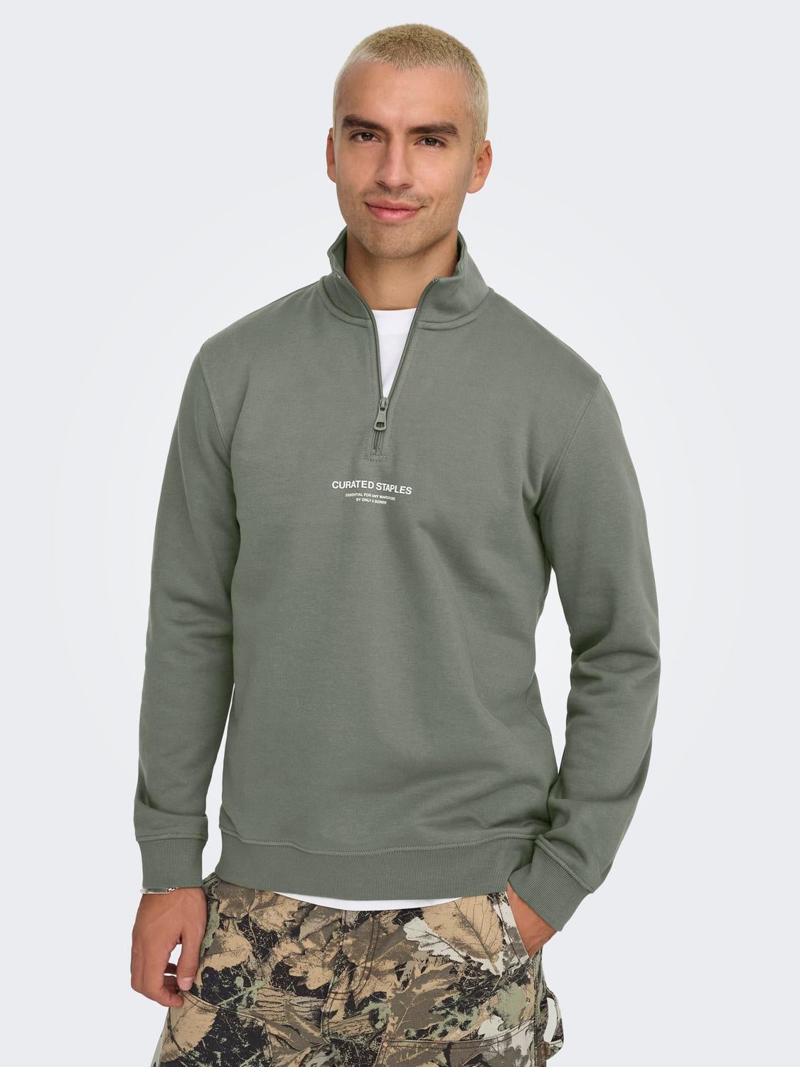 ONSCURATED Sweatshirt Castor Gray