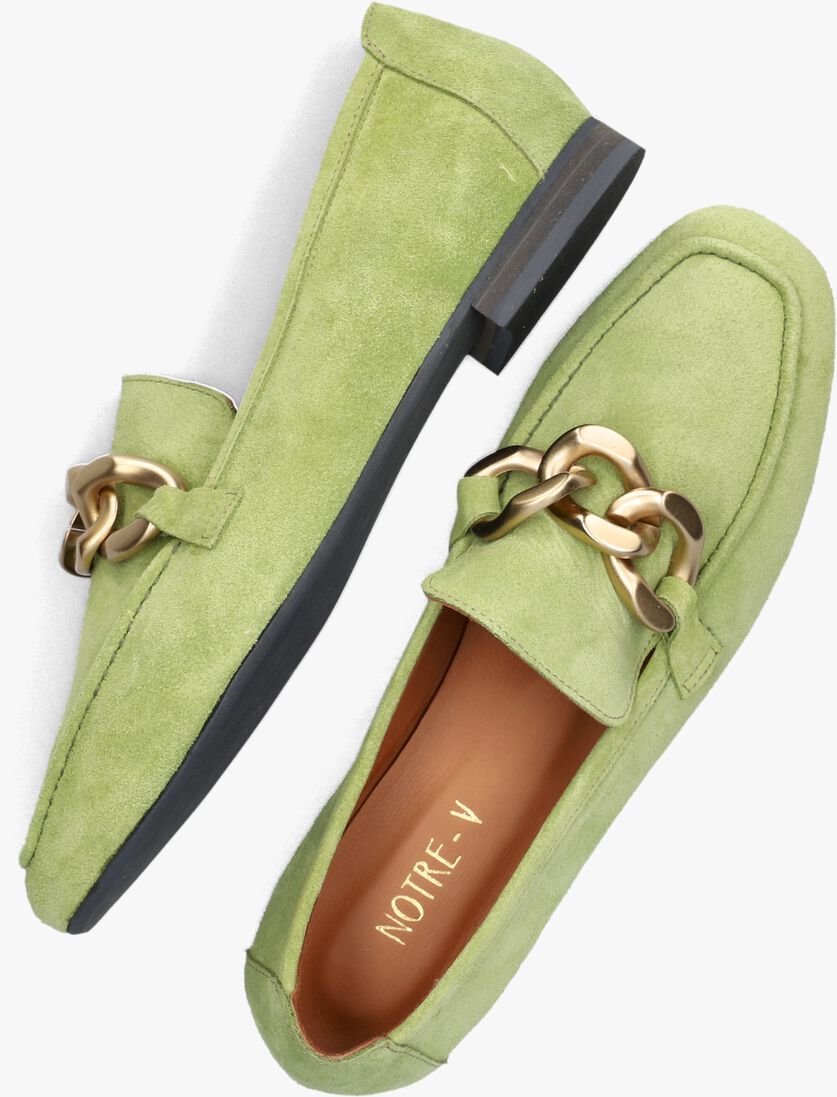 NOTRE-V groene notre-v loafers 6114