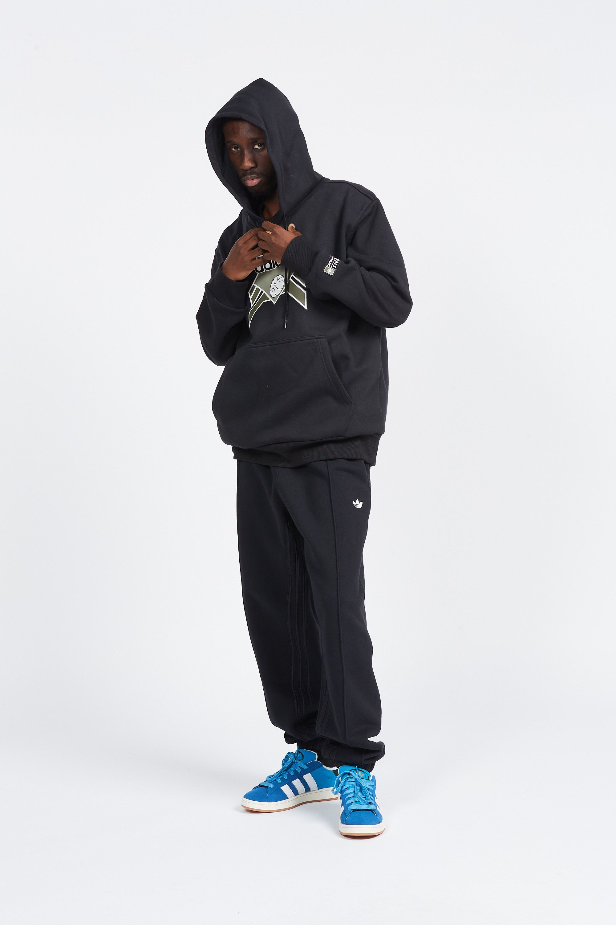 ADIDAS Hoodie BLACK Noir