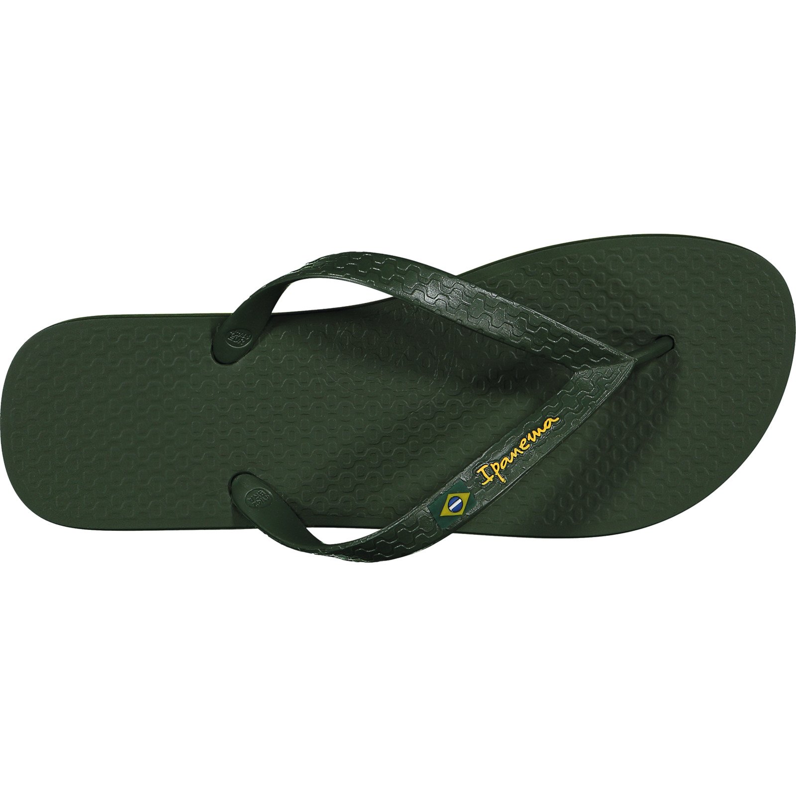Ipanema Herren Flip Flop Classic Brasil dunkelgrün, 43/44