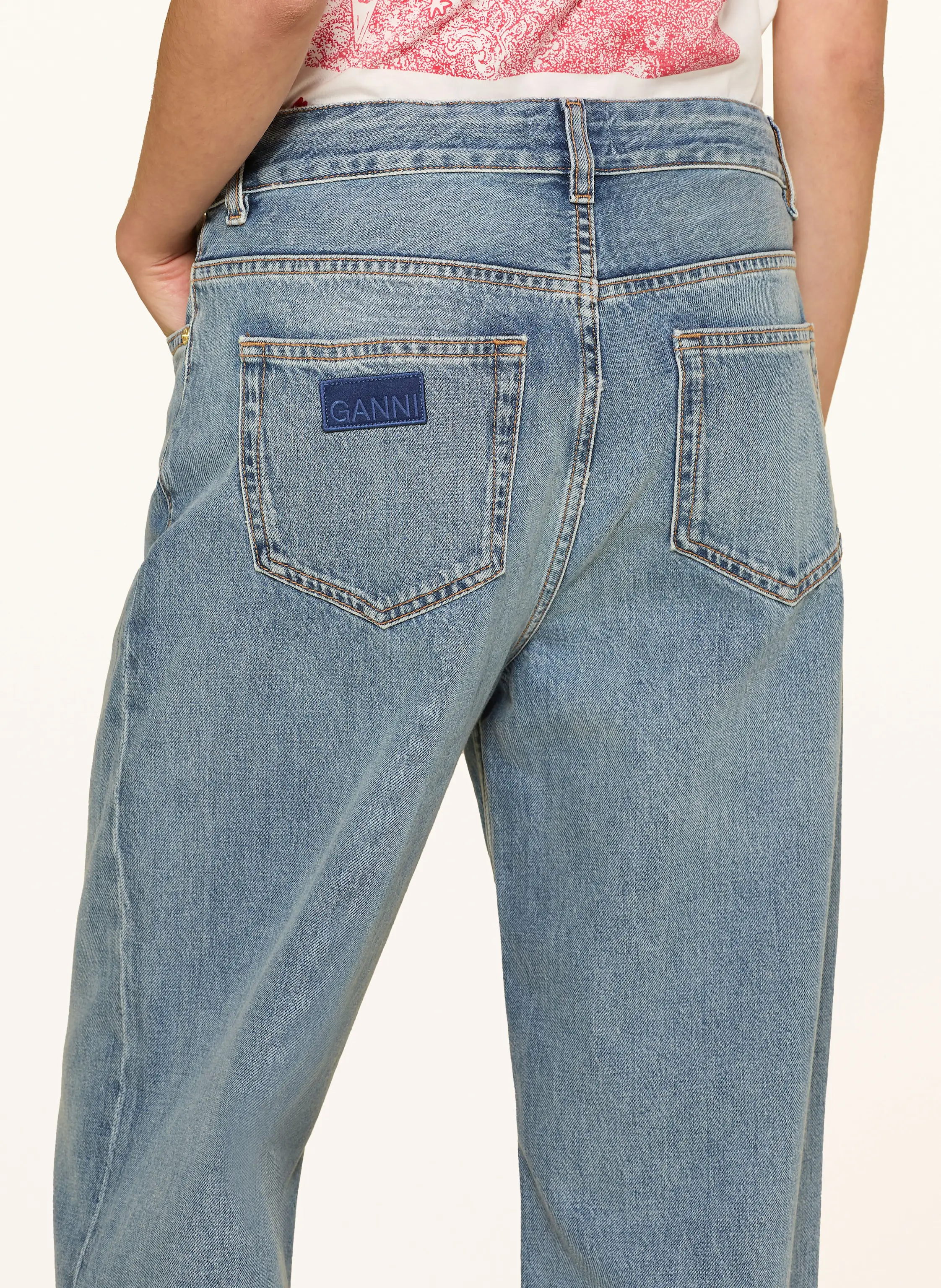 GANNI Straight Jeans IZEY