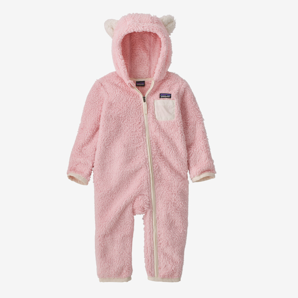 Baby-Fell-Strampeldecke mit Fellmotiven