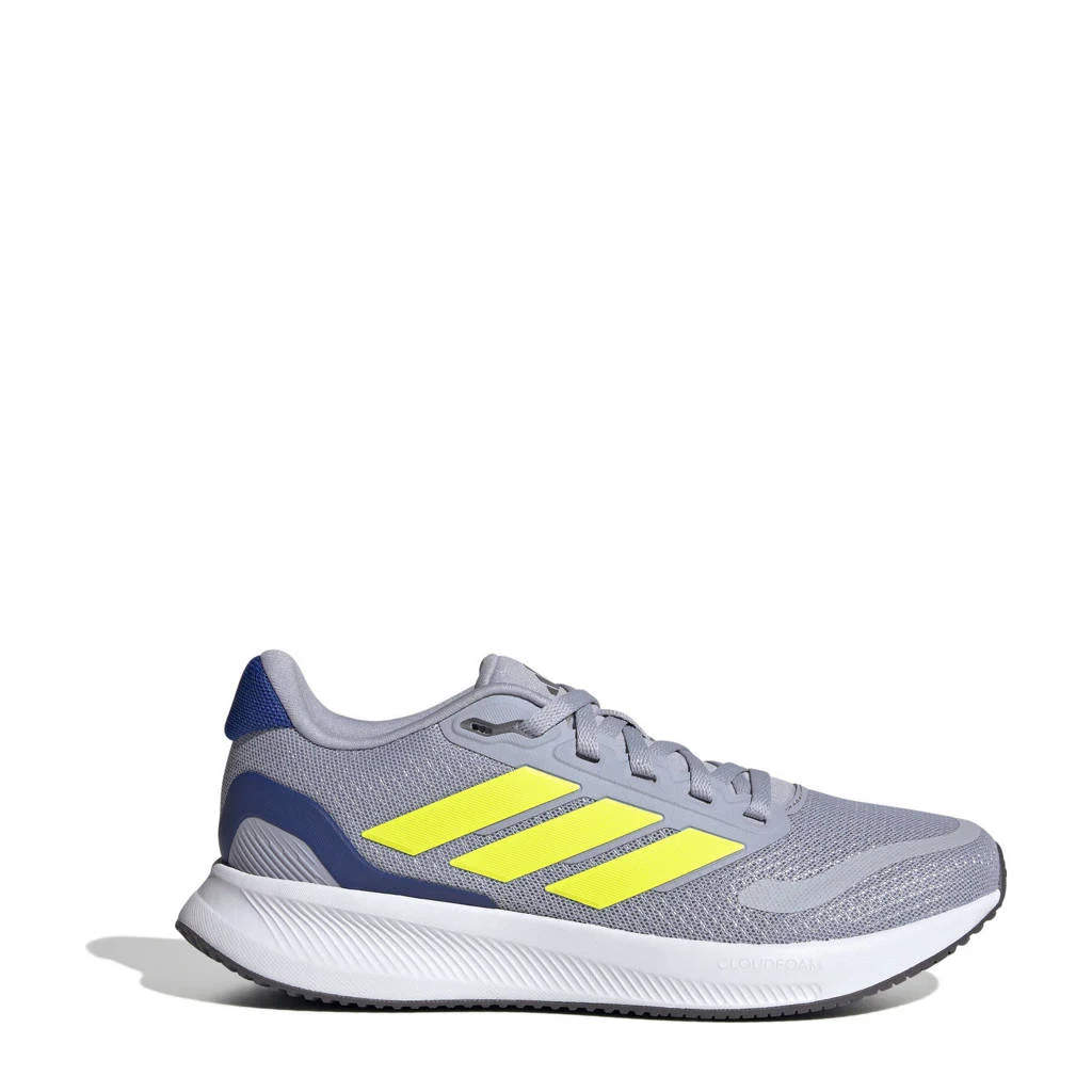 adidas Runfalcon 5 sneakers grijs/geel/blauw
