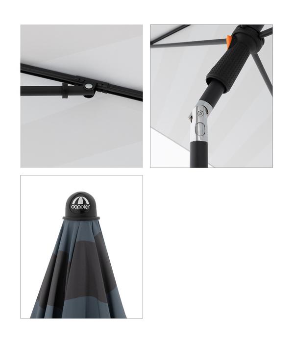 Doppler Balkonschirm myZone, rechteckig, ca.