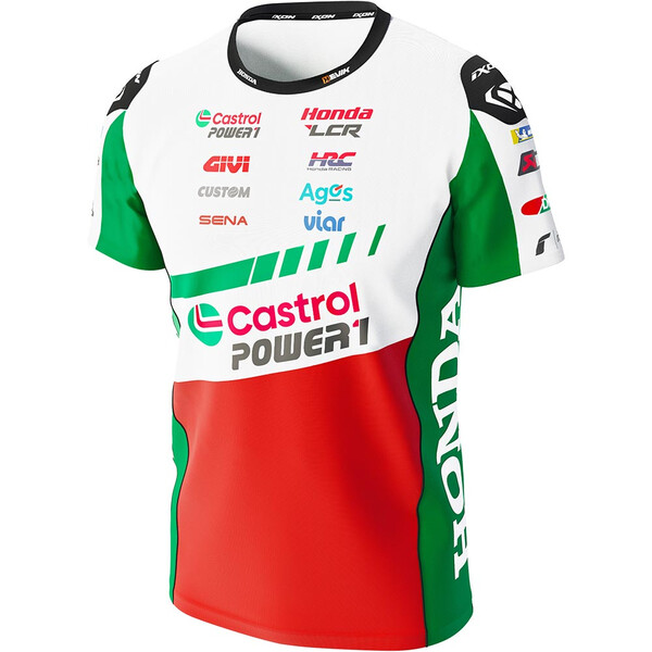 Ixon - T-shirt LCR 24 Blanc / Rouge / Vert