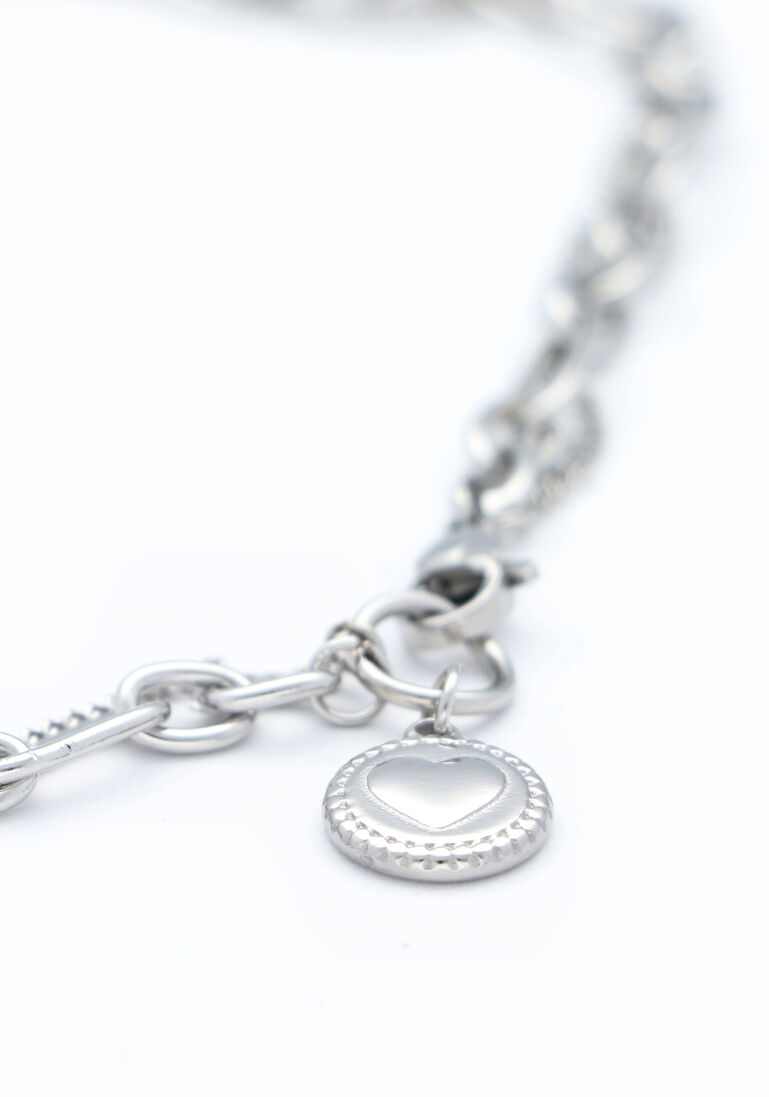 NOTRE-V zilveren notre-v ketting omss22-020