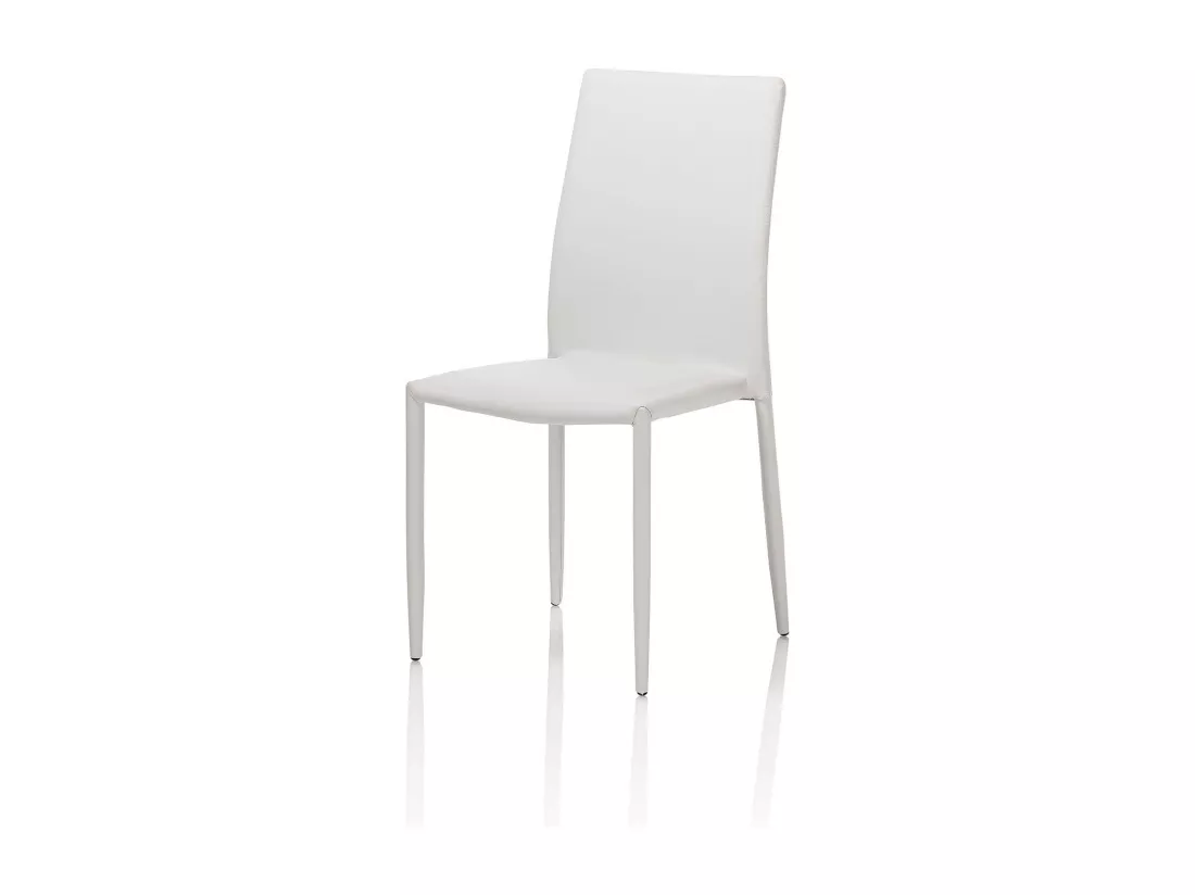 Set de 4 Chaises ALICE blanc
