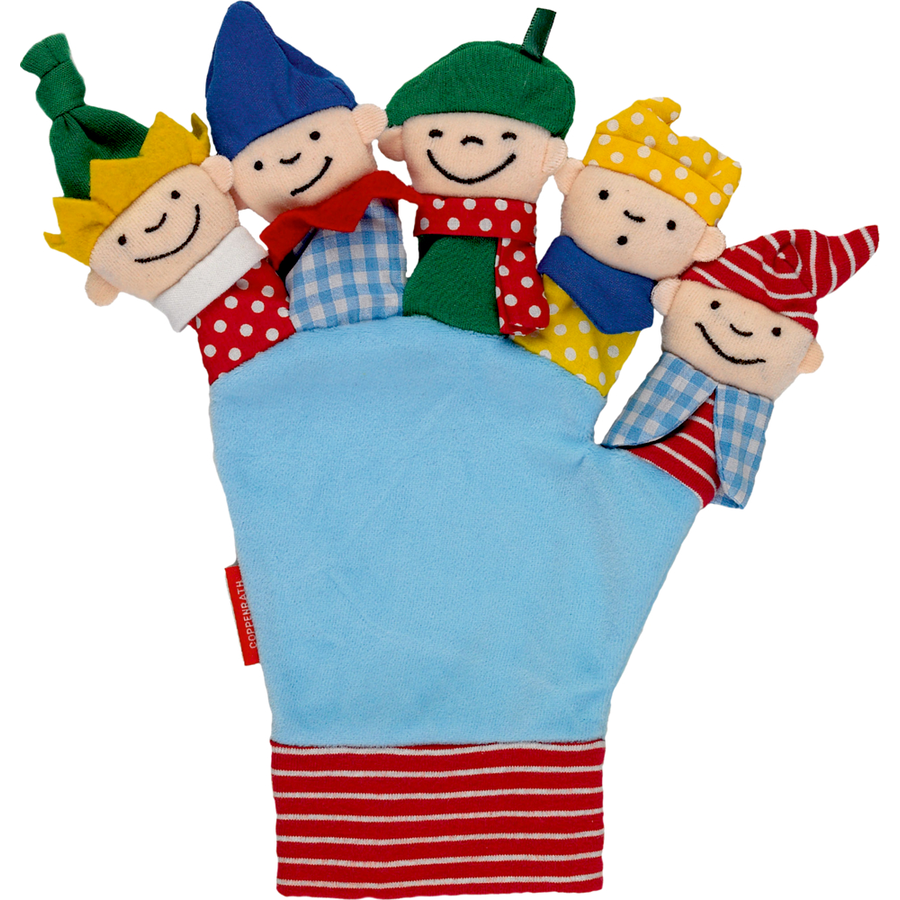 Coppenrath 5 kl. Zappelmänner - Mein liebster Fingerpuppen-Handschuh
