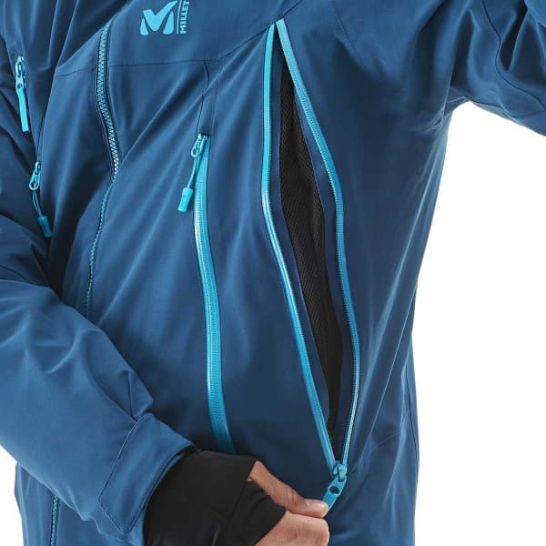 Veste de ski MILLET MILLET WHISTLER II STRETCH JKT POSEIDON 18 POSEIDON