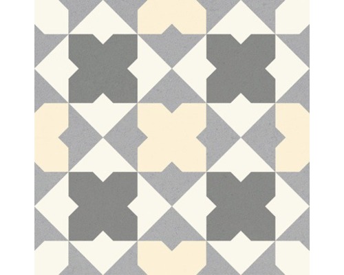 Porseleinen wand- en vloertegel Heritage tacogrijs in 76 verschillende designs 16,5 x 16,5 cm