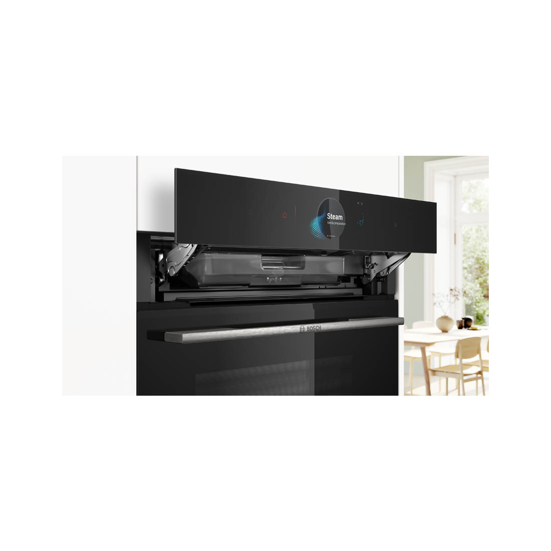 Bosch CSG7584B1 Kompakt Kombi Steamer-Heissluft 230V