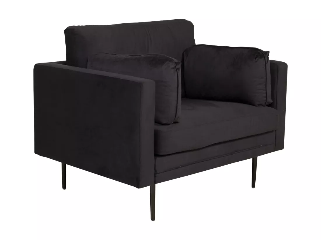 Fauteuil BOOM AC 1NOS 65x65x70 Noir