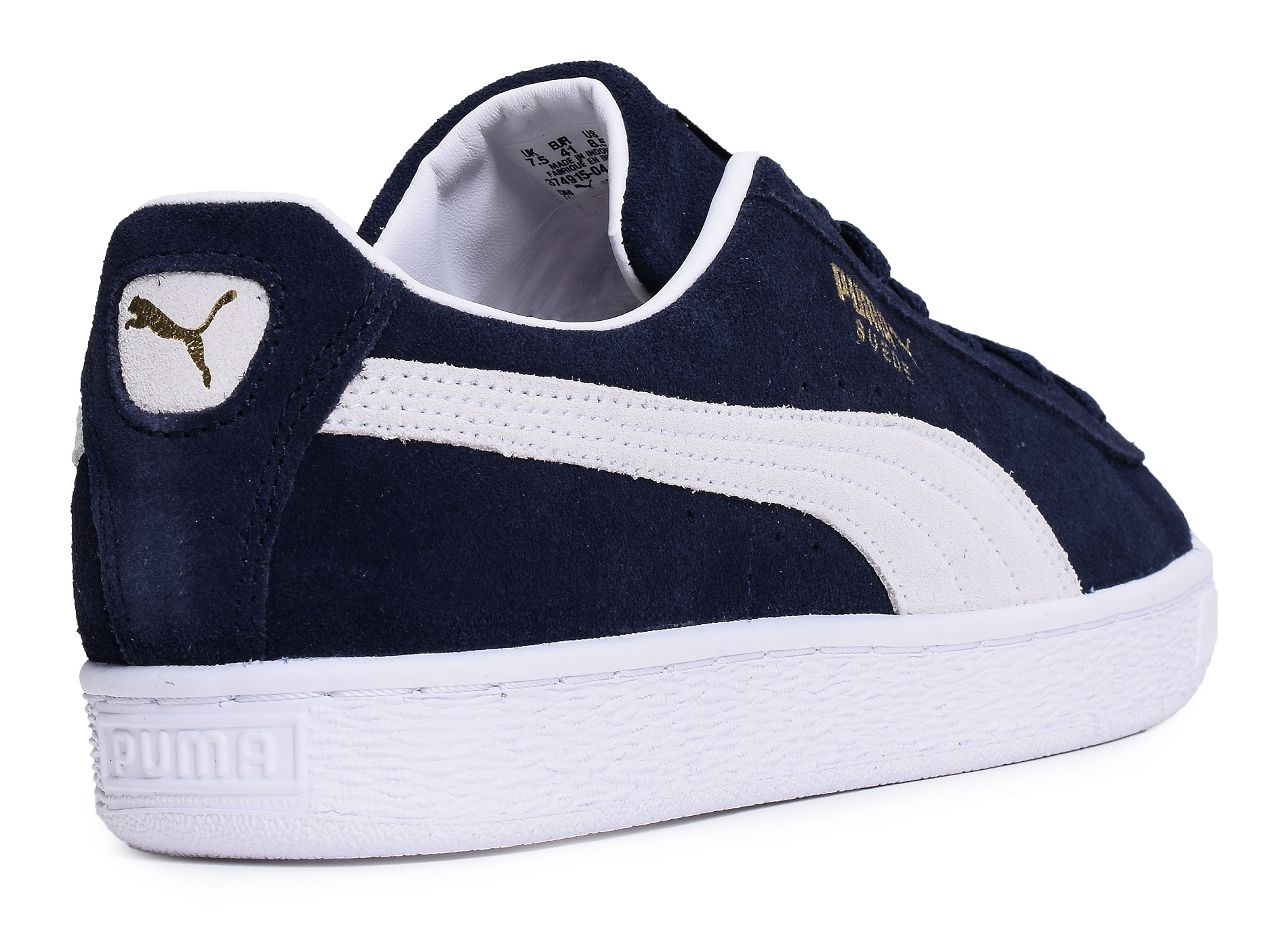 Suede classic marine