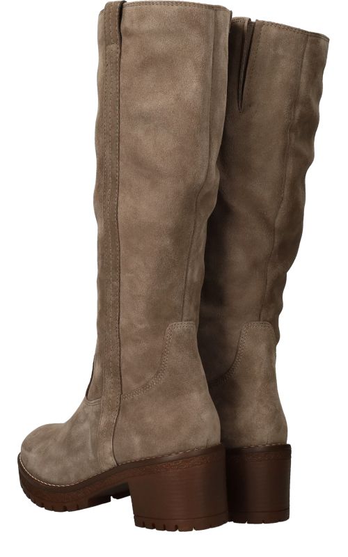 LOFF 1881 Lange laarzen Taupe Dames