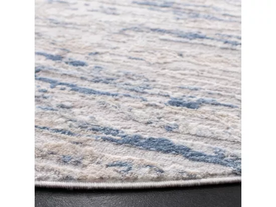 Tapis Ivory & Blue 91 X 91 cm - Gabriel