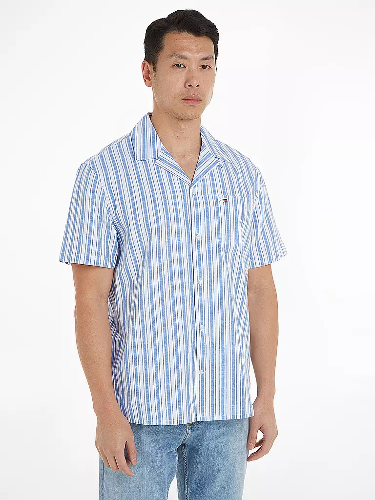 TOMMY JEANS Hemd hellblau
