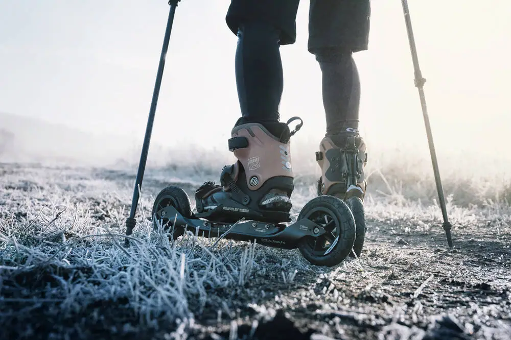 Powerslide XC Skeleton Trinity Off Road Rulleskøjter | SkatePro