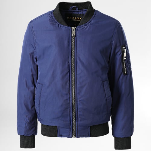 Veste Bomber Enfant 5052KD Bleu Marine
