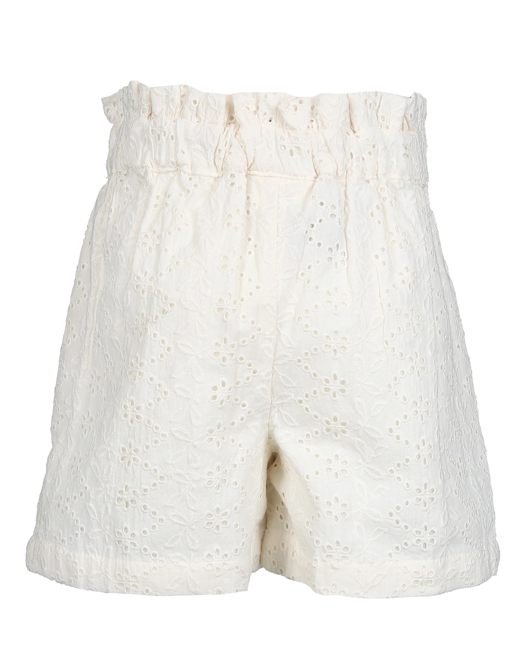 Shorts BRODERIE ANGLAISE in eggnog