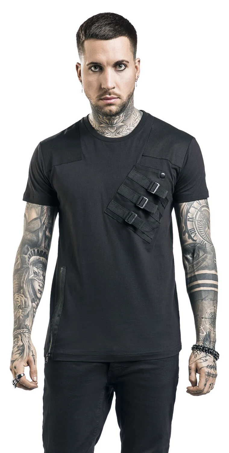Haut Cadet | Chemical Black T-Shirt Manches courtes