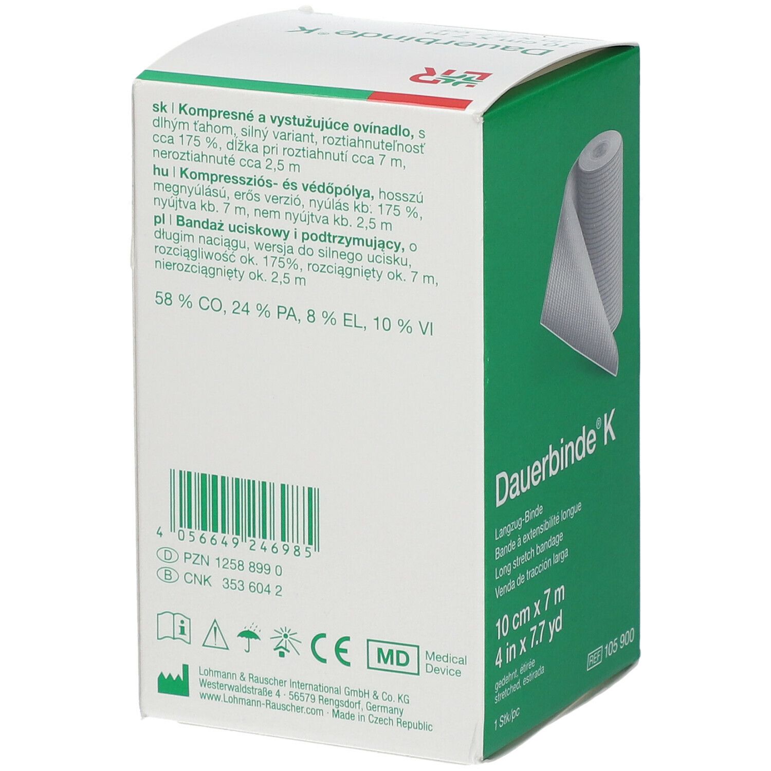 Dauerbinde® K 10 cm x 7 m