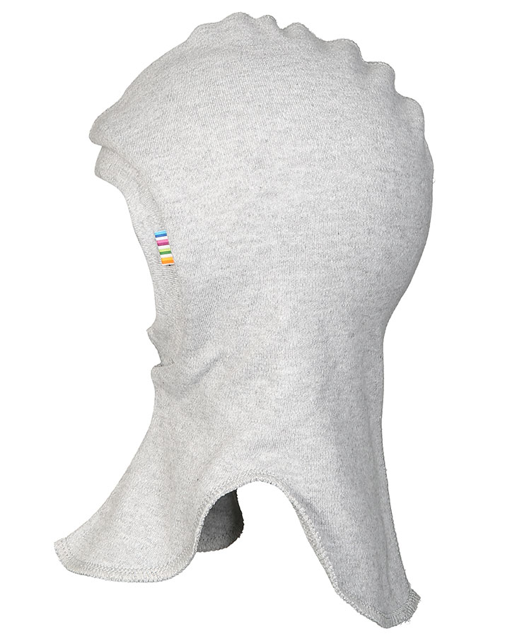 Schlupfmütze BALACLAVA – DOUBLE LAYER meliert in hellgrau
