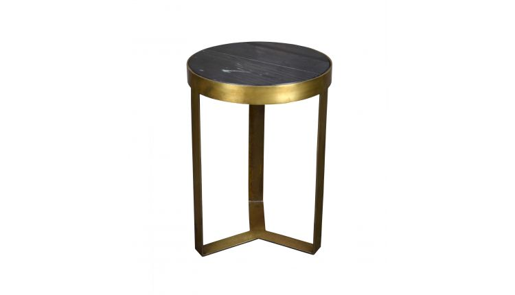 Salontafel Marble Zwart 40 cm