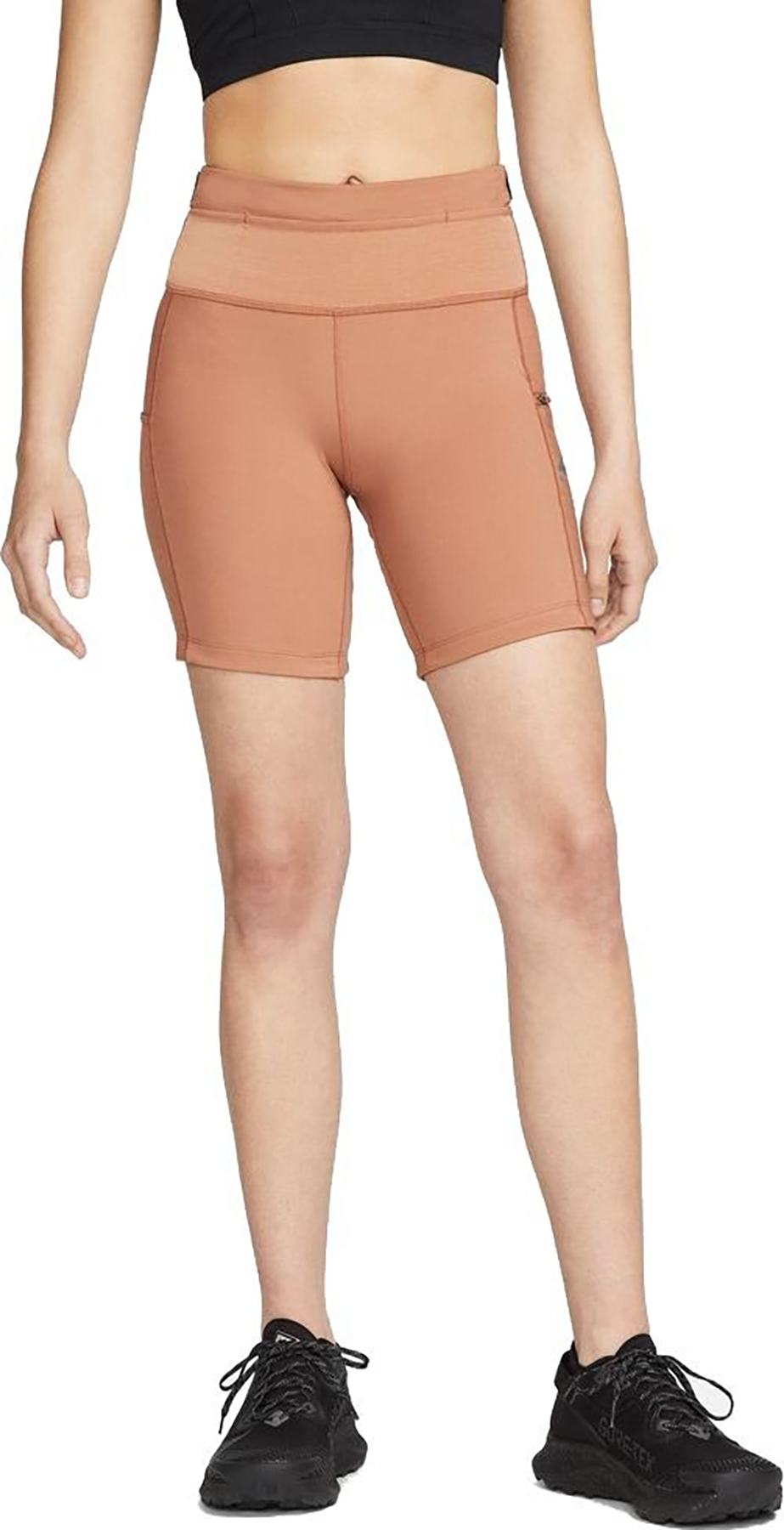 Dri-FIT Epic Luxe Dame 215/Mineral Clay/Black/Mineral